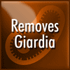 Removes Giardia