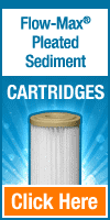 Flow-Max Pleated Sediment Cartridges 10x2½