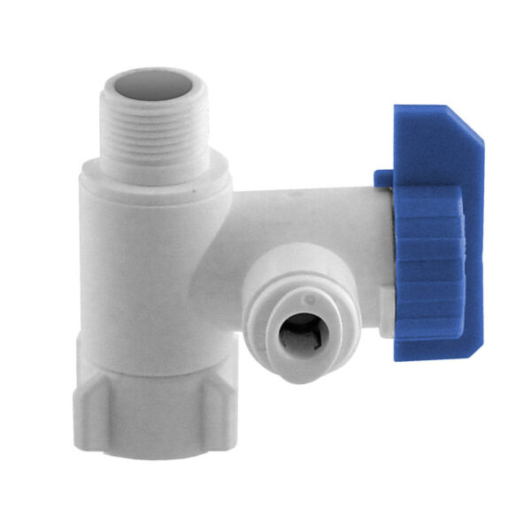 3/8" Angle Stop Connector Valve with 1/2" Adaptors