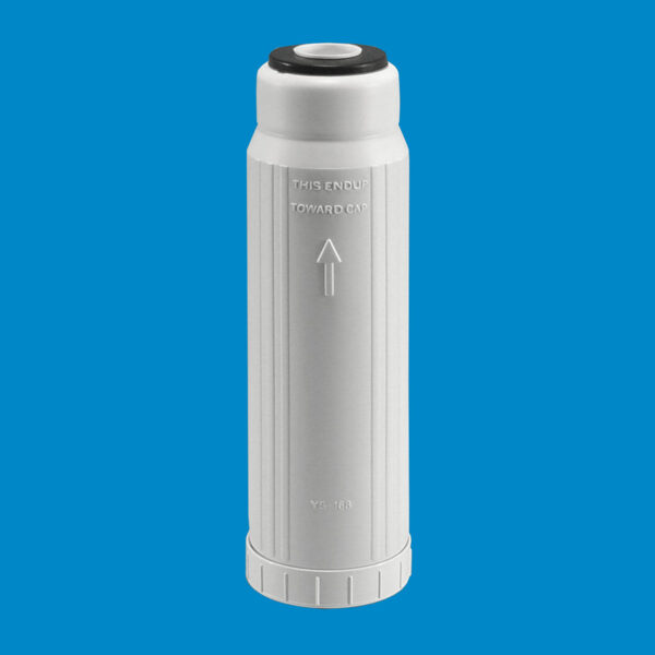 10" GAC Filter Empty Refillable Canister - White