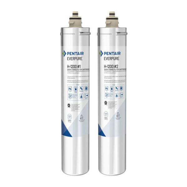 Replacement Everpure Filter H-1200 System Cartridges (1 Pair)