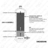 US4-13 Under-sink Water Filter (H2O International) - Image 3