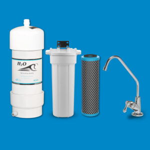 US4-200 Under-sink Filter w/ Pentek LR-FB10 Cartridge