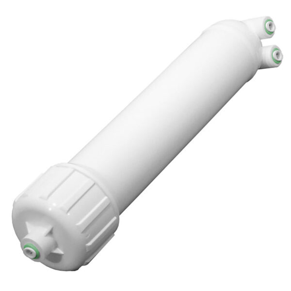 Reverse Osmosis Membrane Filter Housing with 1/4" Quick-Connect Fittings