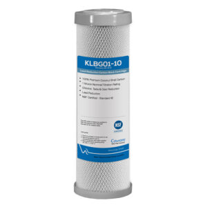 10" x 2.5" 1 Micron Carbon Block Water Filter w/ Lead Removal by CA Ware