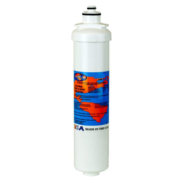 Omnipure L5521, L Series 10" x 2" Block GAC Inline Filter, 10 Micron (Case Only)