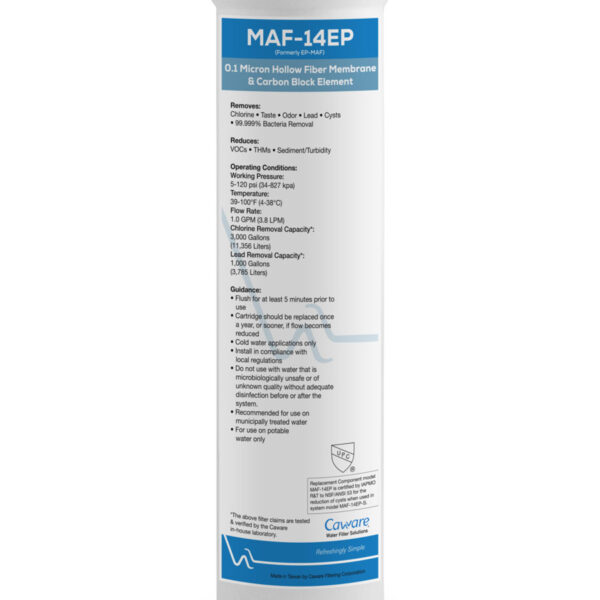 Residential Under-sink Water Filter System (CA Ware MAF-14EP) - Image 3