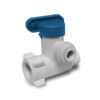 John Guest Plastic Angle Stop Adaptor Valve 3/8" Male Compression x 3/8" Female Compression x 3/8" Tube