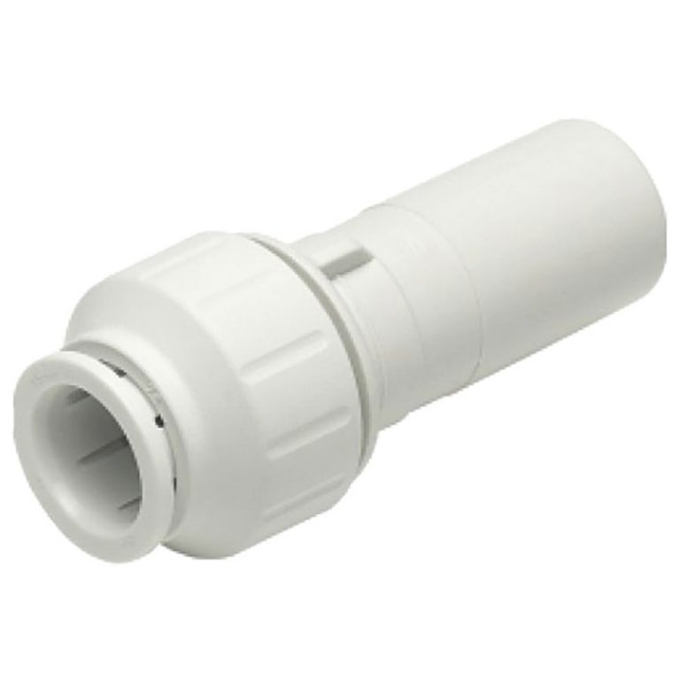 John Guest 3/4" x 1/2" CTS Reducer (White Polypropylene) H2O Distributors