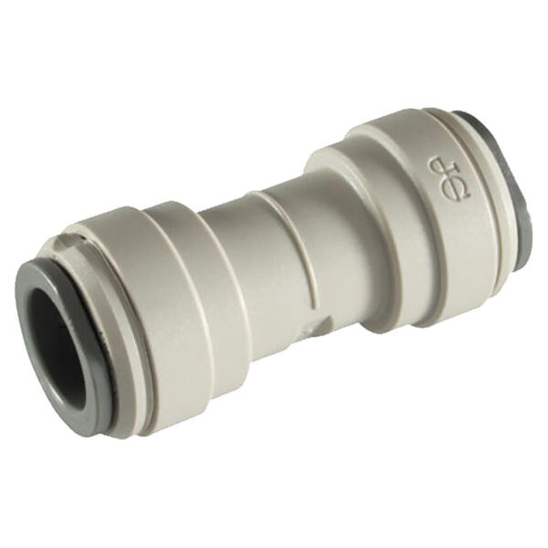 John Guest 1/4" (OD) Straight Union Connector (Acetal)