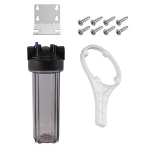 10" x 2-1/2" Sediment Filter Housing Kit (Clear)