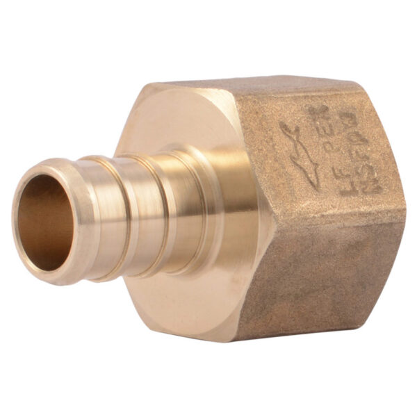 SharkBite 1/2" x 1/2" FNPT Threaded PEX Female Adaptor, Lead Free
