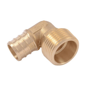 3/4" PEX x 3/4" MPT 90-Degree SharkBite Elbow Adaptor, Lead-Free