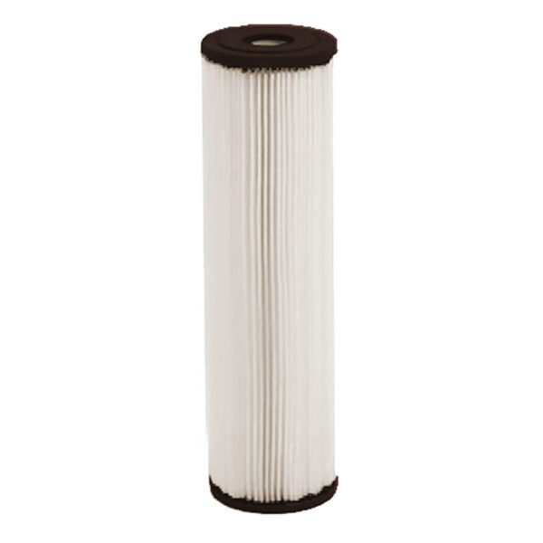 9.75" x 2.75" Sediment Pleated Water Filter, 4 GPM, 4 Sq. Ft. Media (0.35, 1, 5, 10, 20 or 50 Micron) by Harmsco WaterBetter