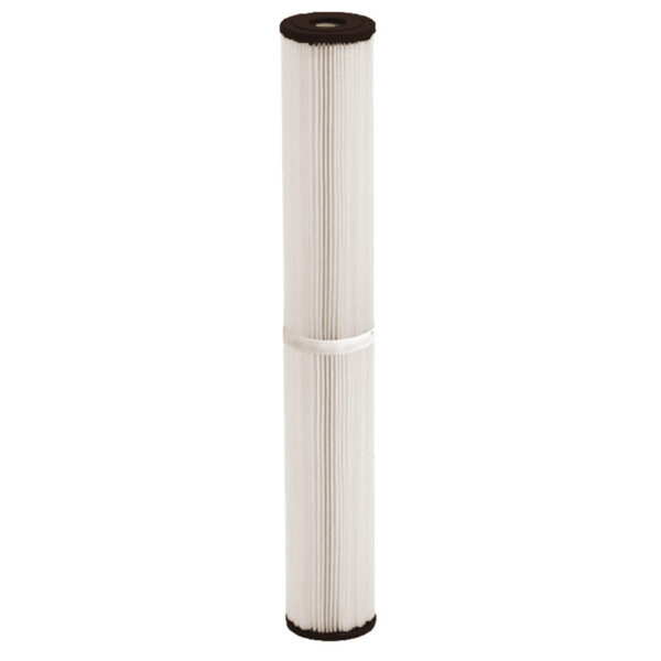 20" x 2.75" Sediment Pleated Water Filter (8 GPM, 8 Sq. Ft. Media) in 0.35, 1, 5, 10, 20, or 50 Micron by Harmsco WaterBetter